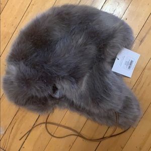 RH Faux fur hat